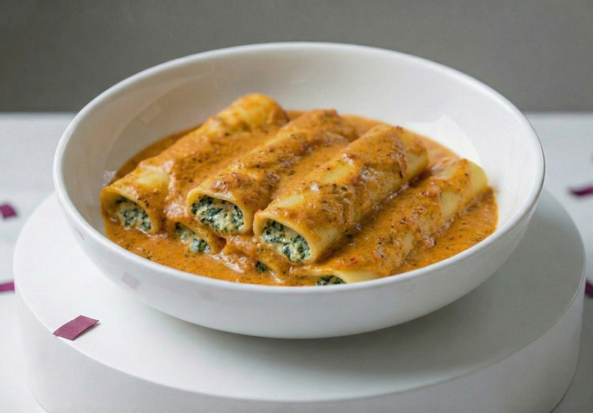 קנלוני ריקוטה תרד 